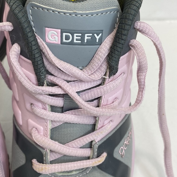 gdefy Gravity DeFiers  "Scossa" Pain Relief Stability Pink Grey Sneakers 10.5 - Picture 3 of 11
